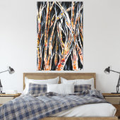 Die Schweigsamen Leinwanddruck (Insitu (Schlafzimmer))