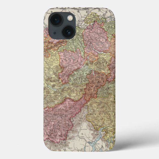 Die Schweiz 14 Case-Mate iPhone Hülle (Rückseite)