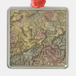 Die Schweiz 16 Silbernes Ornament