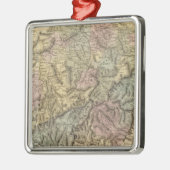 Die Schweiz 16 Silbernes Ornament (Links)