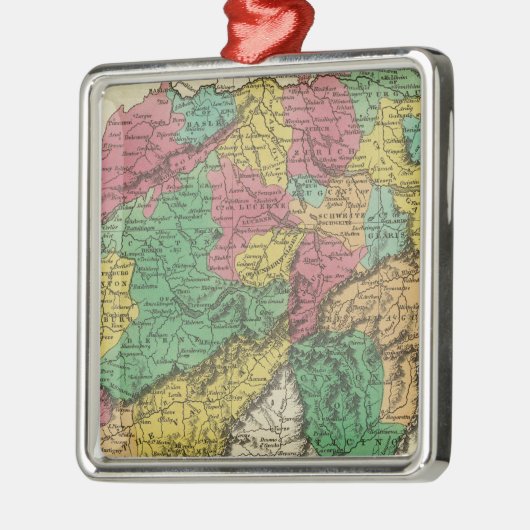Die Schweiz 17 Ornament Aus Metall (Links)