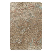 Die Schweiz 25 Mini Klemmbrett (Rückseite)