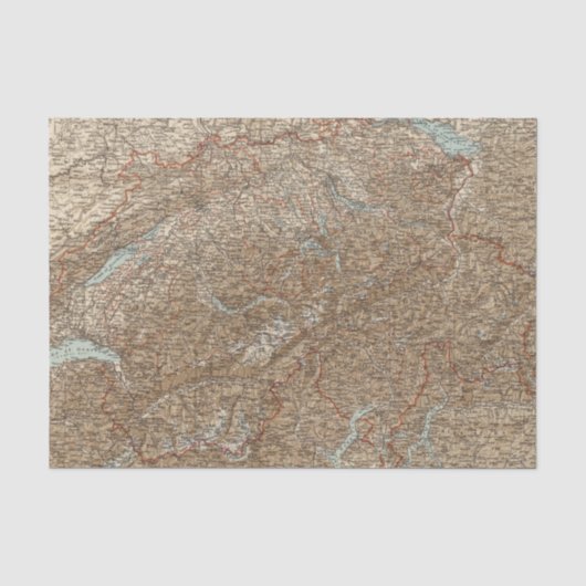 Die Schweiz 25 Seidenpapier (Vorderseite)