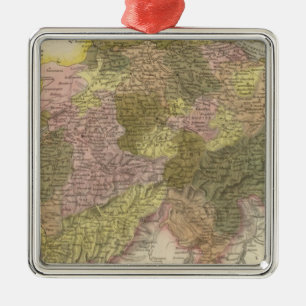Die Schweiz 3 Ornament Aus Metall