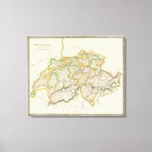Die Schweiz 6 Leinwanddruck