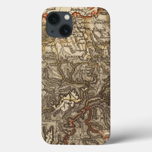 Die Schweiz 7 Case-Mate iPhone Hülle (Rückseite)