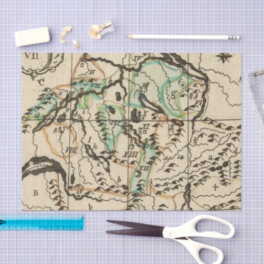 Die Schweiz 8 Seidenpapier (Handwerk)