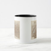 Die Schweiz Atlas Karte Tasse (Zentrum)