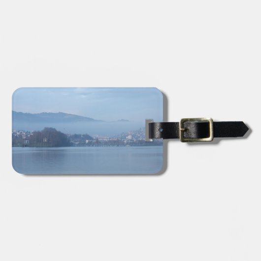 Die Schweiz-Berge Gepäckanhänger (Vorderseite horizontal)