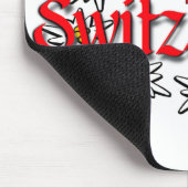 Die Schweiz Edelweiss Mousepad (Ecke)