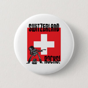 Die Schweiz-Felsen Button