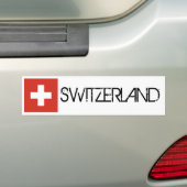 Die Schweiz-Flagge Autoaufkleber (Auf Auto)
