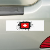 Die Schweiz-Flagge Autoaufkleber (Auf Auto)