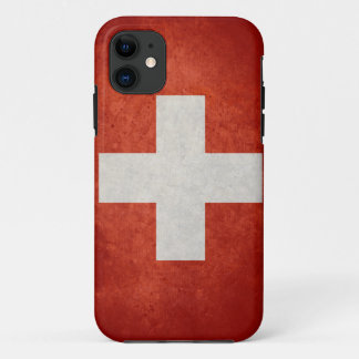 Die Schweiz-Flagge iPhone 11 Hülle
