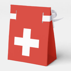 Die Schweiz-Flagge Geschenkschachtel