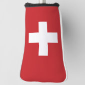 Die Schweiz-Flagge Golf Headcover (Rotieren 90)