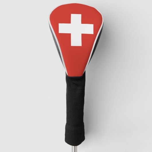 Die Schweiz-Flagge Golf Headcover (Vorderseite)