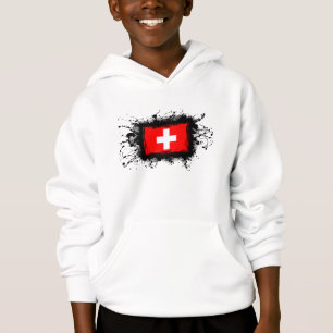 Die Schweiz-Flagge Hoodie