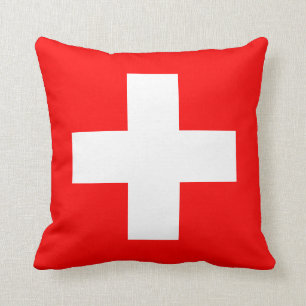 Die Schweiz-Flagge Kissen