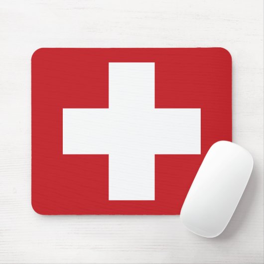 Die Schweiz-Flagge Mousepad (Mit Mouse)