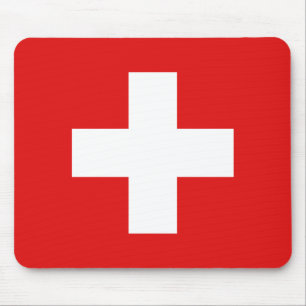 Die Schweiz-Flagge Mousepad