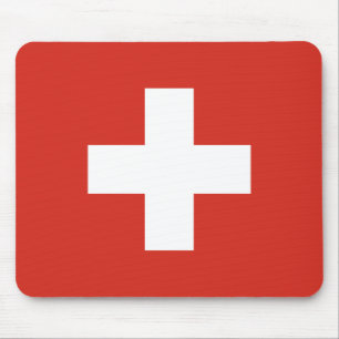 Die Schweiz-Flagge Mousepad