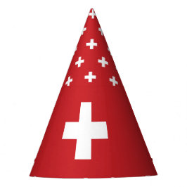 Die Schweiz-Flagge Partyhütchen