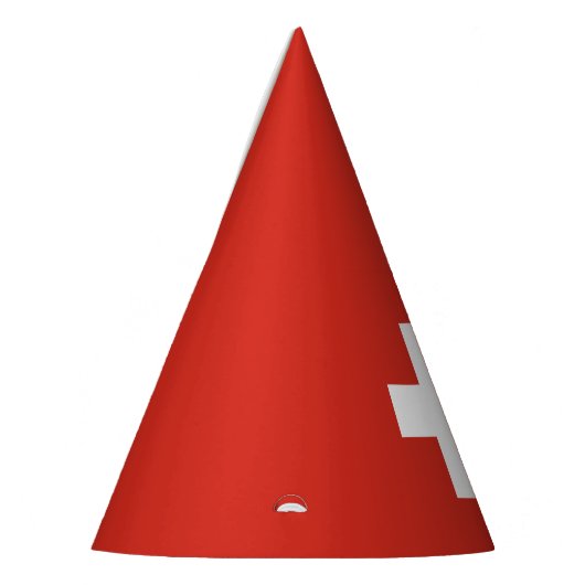 Die Schweiz-Flagge Partyhütchen (Links)