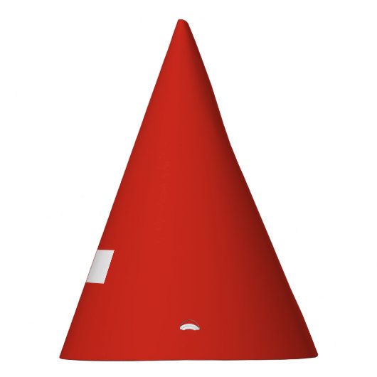 Die Schweiz-Flagge Partyhütchen (Rechts)