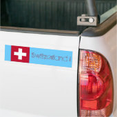 Die Schweiz-Flagge - Schweizer Autoaufkleber (Auf Lkw)