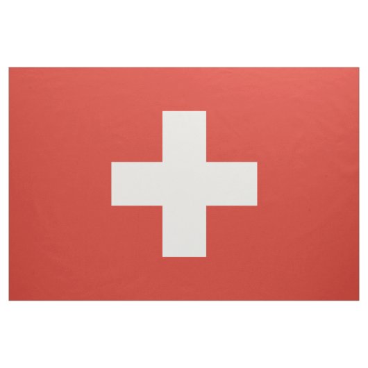 Die Schweiz-Flagge Stoff (Yard (91,4 cm))