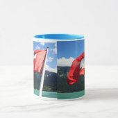 Die Schweiz-Flagge Tasse (Zentrum)