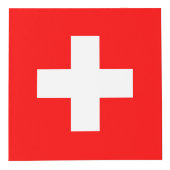 Die Schweiz-Flagge Würfel (Rechts)