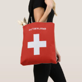 Die Schweiz-Flaggen-Taschen-Tasche Tasche (Von Nahem)