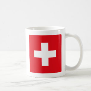 Die Schweiz-Flaggen-Tasse Kaffeetasse