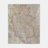 Die Schweiz Fleecedecke (Vorderseite)