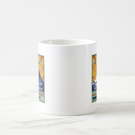 Die Schweiz Kaffeetasse (Mittel)