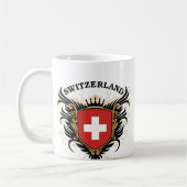 Die Schweiz Kaffeetasse (Links)