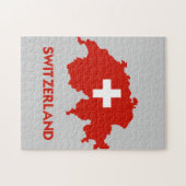 DIE SCHWEIZ-KARTE PUZZLE (Horizontal)