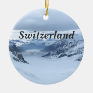 Die Schweiz Keramik Ornament