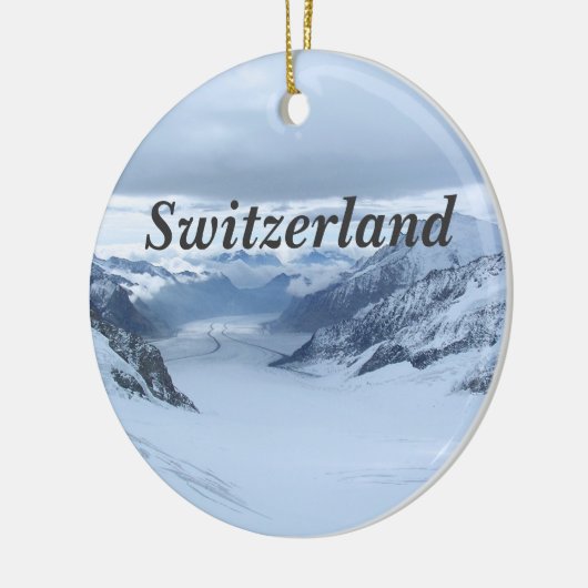 Die Schweiz Keramik Ornament (Links)