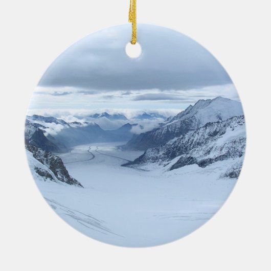 Die Schweiz Keramik Ornament (Hinten)