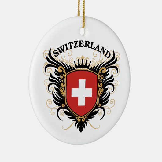 Die Schweiz Keramikornament (Rechts)