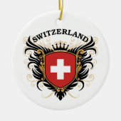 Die Schweiz Keramikornament (Vorne)