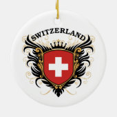 Die Schweiz Keramikornament (Hinten)