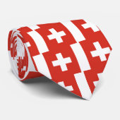 Die Schweiz Krawatte (Gerollt)