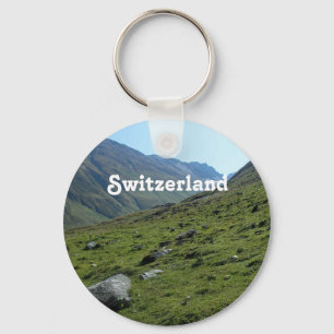 Die Schweiz-Landschaft Schlüsselanhänger