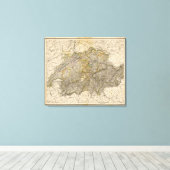 Die Schweiz Leinwanddruck (Insitu (Holzboden))