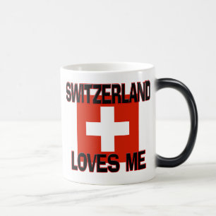 Die Schweiz-Lieben ich Verwandlungstasse