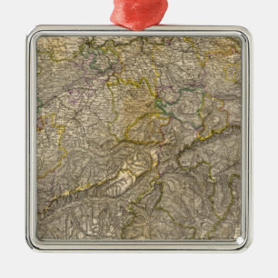 Die Schweiz Ornament Aus Metall